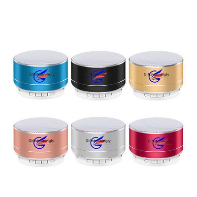 LED Aluminum Tower Wireless Speaker