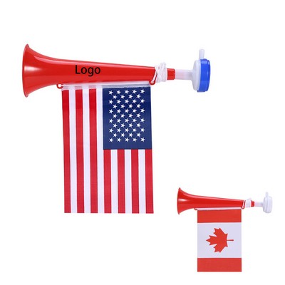 Cheering Horn Flag