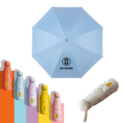 Pocket Umbrella 8 Rib Folding