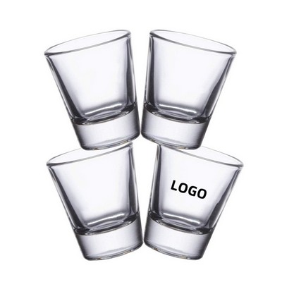 Clear Acrylic 1.5 oz. Shot Glasses with 1-Color Logo