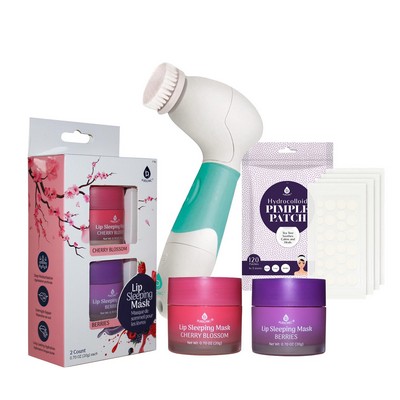 Pursonic Ultimate Skincare Bundle: Lip Care, Acne Solution, And Advanced Cleansing