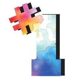 #1 Magnet w/ Full Magnetic Back (12 Square Inch)