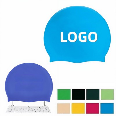 High-Stretch Silicone Swim Cap