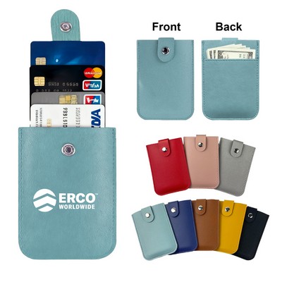 Pull-out PU Card Holder