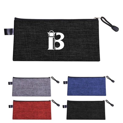 A6 Oxford Zipper Waterproof File Bag