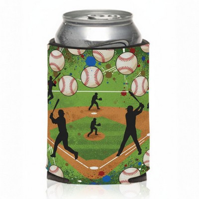 USA Made Sublimation Collapsible Foam Can Cooler