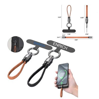 Phone Tether Wristlet Fast Charging Cable