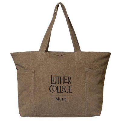 Custom Stone Washed Tote