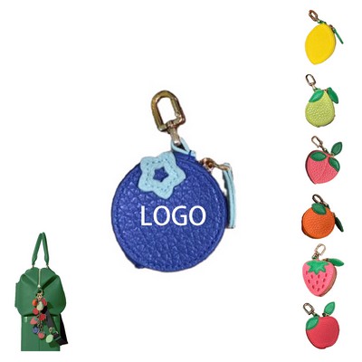 Mini Fruit shaped Zipper Pouch