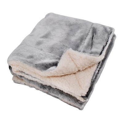 Faux Fur Sherpa Blanket