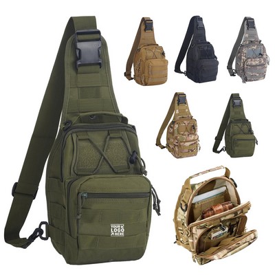 Outdoor Military Sport Backpack Tactical Satchel Sling Shoulder Bag