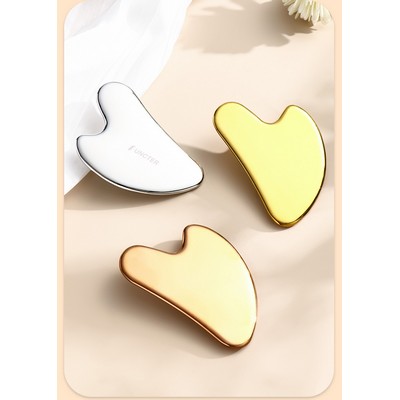 Heart Shaped Stainless Steel Gua Sha Tools/5mm Thickness