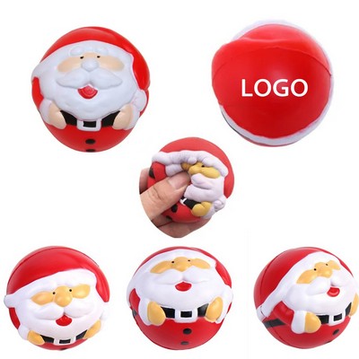 Santa Claus Ball Stress Reliever