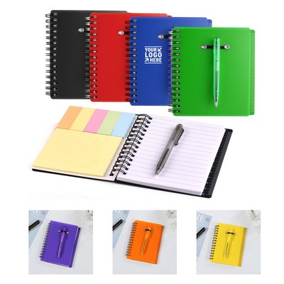 5.1" x 3.54" 60 Sheets Spiral Notebook