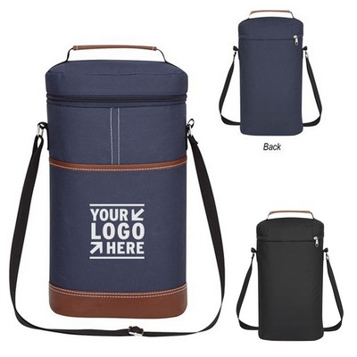 Insulated Aluminum Foil Wine Tote Bag