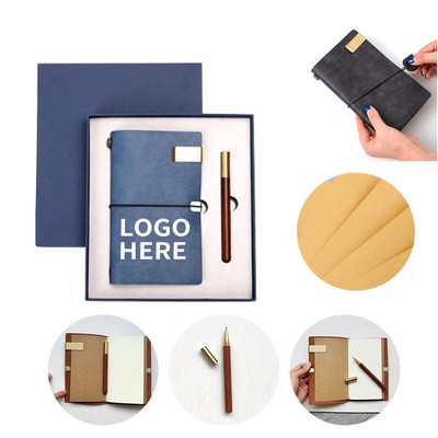 Premium Office Stationery Leather Set