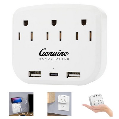 3-outlet Wall Adapter
