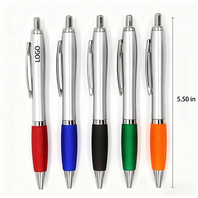 Plastic Click Action Ballpoint Pen