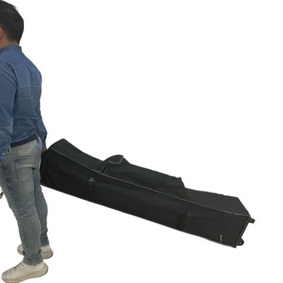 Case (Bag) with wheels, carry handle to transport 10' Tent and canopy.