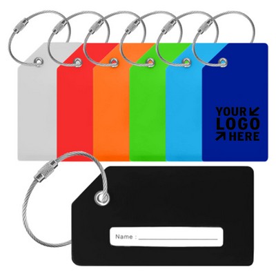 Silicone Luggage Tag