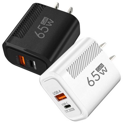 65W USB C Fast Chargering Adapter