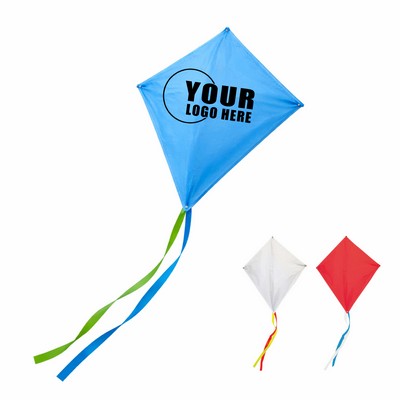 Polyester Diamond Kite Fiberglass Frame Outdoor Play