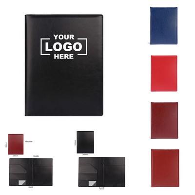 A4 PU Leather Padfolio - Executive Business Portfolio Organizer