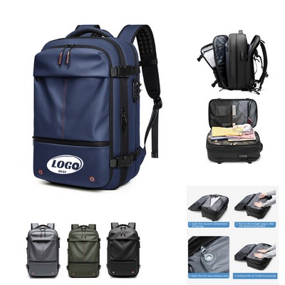 Large Vacuum Compression Travel Backpack