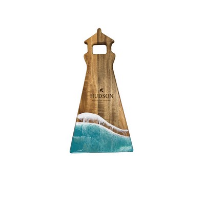 Lighthouse Shaped Acacia Cheese Board