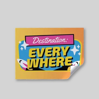 Rectangle Stickers - 5"x3"
