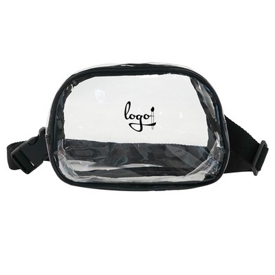 PVC Transparent Sport Waist Bag