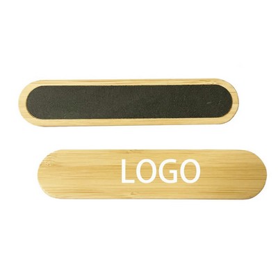 Custom Bamboo Nail File