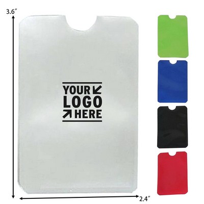 RFID Blocking Card Sleeves Against Electronic Theft