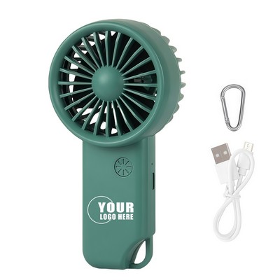 3-Speed USB Rechargeable Handheld Fan
