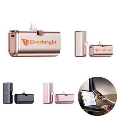 Long-lasting PlugPop Fast-Charging Power Bank