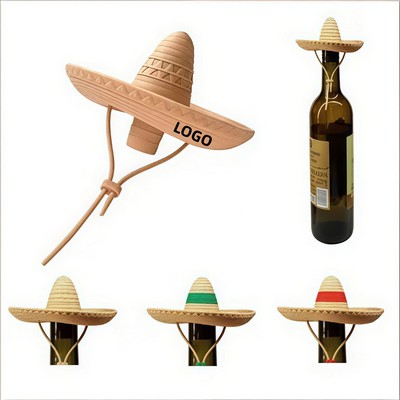Silicone Sombrero Wine Stopper