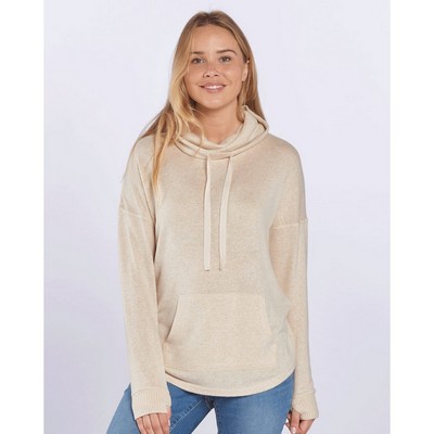 Boxercraft Women's Cuddle Cowlneck Pullover - L12