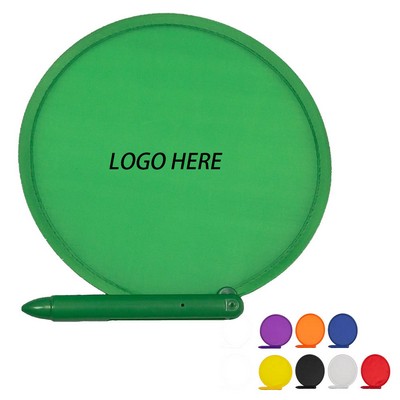 Recycled 3-in-1 Hand Fan Pen