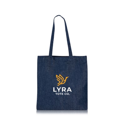 Classic Denim Convention Tote Bag