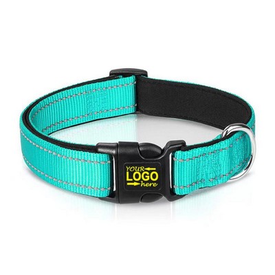 Reflective Pet Nylon Dog Collar