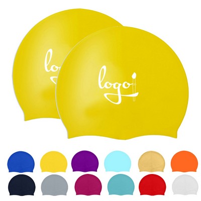 Waterproof Silicone Swim Cap
