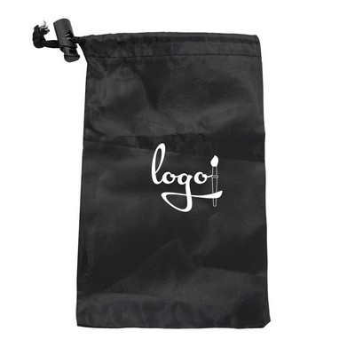 Ultra Light Polyester Drawstring Storage Pouch
