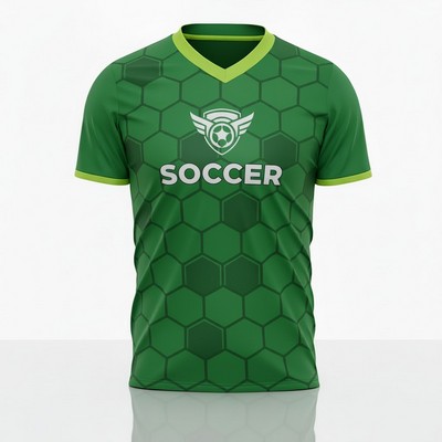 Men's Sublimated Poly Spandex Soccer Jersey 4.8 oz