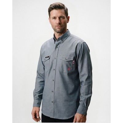 Forge FR MFRIFRB47 MEN'S FR SHIRT IFR 4.7oz GREY