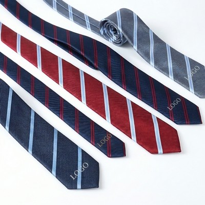 Custom Woven Micro Fiber Adult Neck Tie