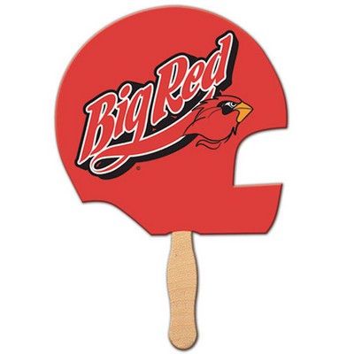 Football Helmet Sandwiched Hand Fan