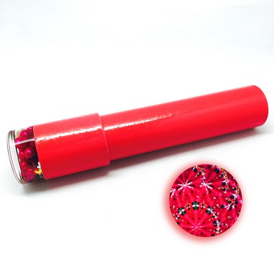 Hot Pink Oil Filled Plastic Kaleidoscope w/Rotating Chamber - ON SALE, LIMITED STOCK