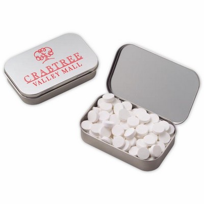 Large Hinged Tin - Sugar-Free Peppermint Powermints