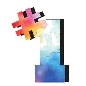 #1 Symbol Promotional Magnet w/ Strip Magnet (3")