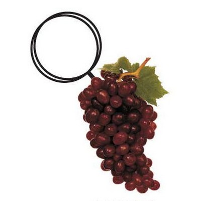 Purple Grapes Executive Key Chain w/Mirrored Back (2 Square Inch)